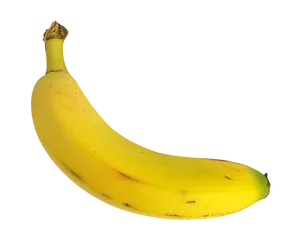 Ripe Yellow Banana PNG Image