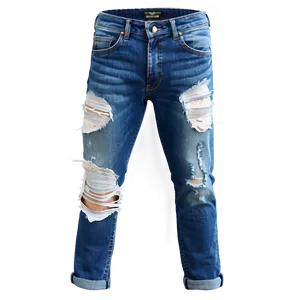 Ripped Jean Effect Png 06252024 PNG Image