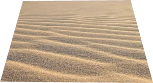 Rippled Sand Dunes Texture PNG Image