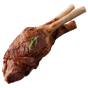 Roasted Lamb Png Cap PNG Image