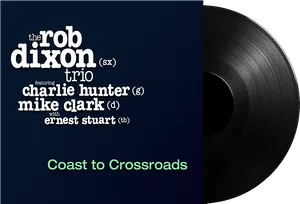 Rob Dixon Trio Coastto Crossroads Album Cover PNG Image