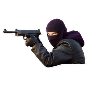 Robber On The Lookout Png 42 PNG Image