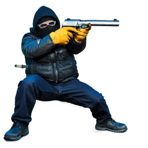 Robber With Burglar Tools Png Hvq30 PNG Image