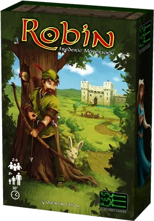 Robin Board Game Cover Art PNG Image