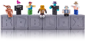 Roblox Characters Display PNG Image