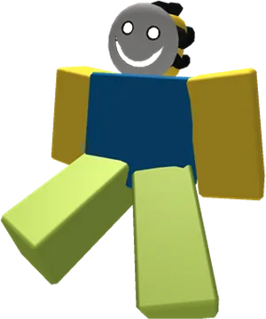 Roblox Classic Noob Character PNG Image