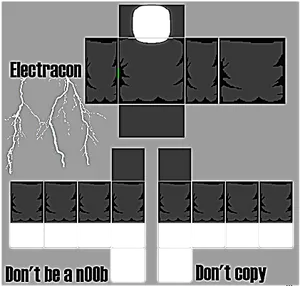 Roblox_ Electracon_ Shirt_ Template PNG Image