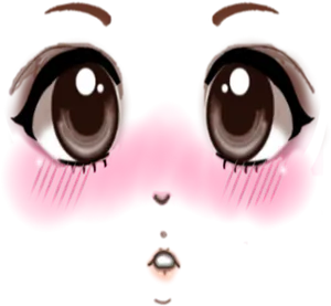 Roblox Emotive Face PNG Image