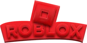 Roblox Logo Red3 D PNG Image