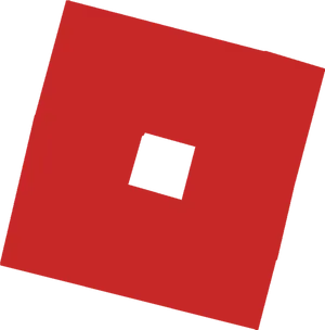 Roblox Logo Redand Black PNG Image