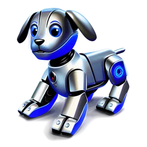 Robot Puppy Cute Png Utj67 PNG Image