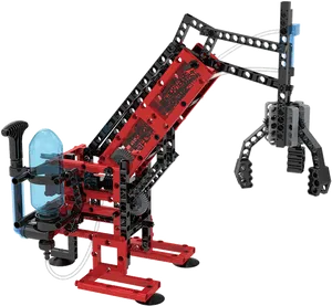 Robotic Arm Model Construction Kit PNG Image