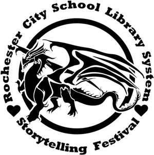 Rochester Storytelling Festival Dragon Logo PNG