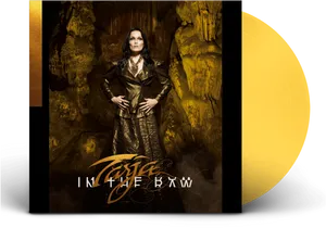 Rock Artist In The Raw Vinyl Album Cover PNG