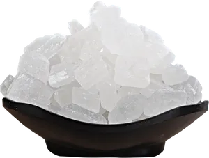 Rock Crystal Sugar Bowl PNG Image