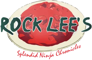 Rock Lees Splendid Ninja Chronicles Logo PNG Image