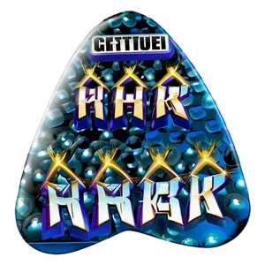 Rock Star Guitar Pick Png 06282024 PNG Image