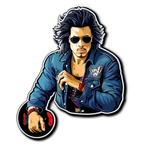 Rock Star Jacket Pins Png 06282024 PNG Image