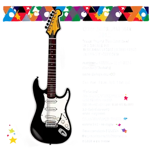 Rock Star Party Invitation Png Suj PNG Image