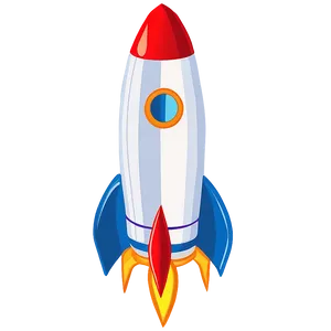 Rocket Outline Clipart Png 06272024 PNG Image