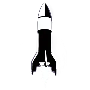 Rocket Silhouette Png 63 PNG Image