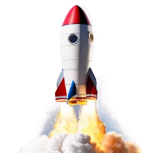 Rocketship Launching Png 10 PNG Image