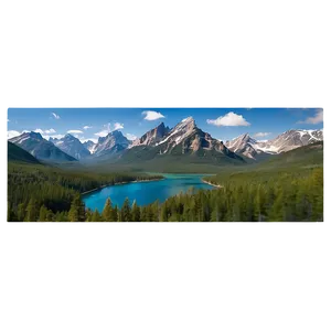 Rocky Mountain Scenery Png Jxe51 PNG Image