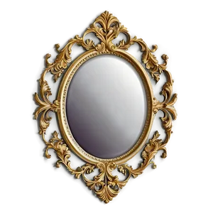 Rococo Frame Art Png Wvs PNG Image