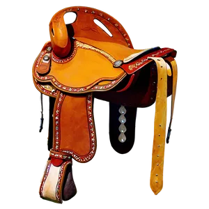 Rodeo Saddle Png Uop95 PNG Image