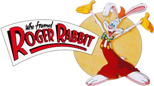 Roger Rabbit Animated Character PNG Image