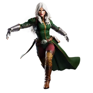 Rogue In Battle Pose Png 73 PNG Image