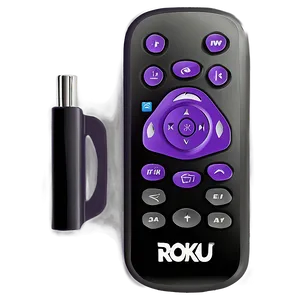 Roku Remote Control Png Cva28 PNG Image