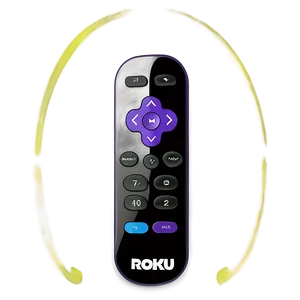 Roku Remote With Hulu Button Png Jhy PNG Image