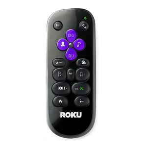 Roku Remote With Vudu Button Png 33 PNG Image