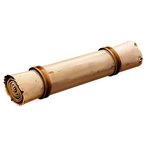 Rolled Papyrus Scroll Png Dqo PNG Image