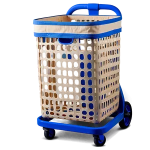 Rolling Laundry Basket With Lid Png Ufj PNG Image