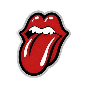 Rolling Stones Tongue Emblem Png 06292024 PNG Image