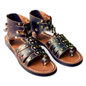 Roman Sandals Classic Png Tmf PNG Image