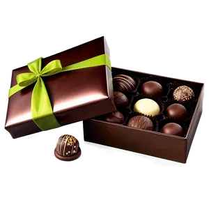 Romantic Chocolate Gift Box Png 5 PNG Image