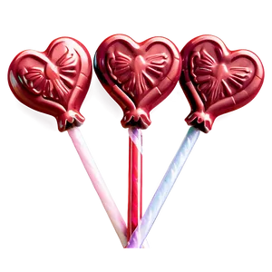 Romantic Heart Lollipop Png Crq PNG Image