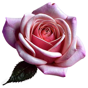 Romantic Rose Vector Drawing Png Thv PNG Image