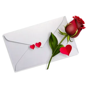 Romantic Valentine's Card Png 40 PNG Image