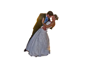 Romantic Wedding Dance PNG Image