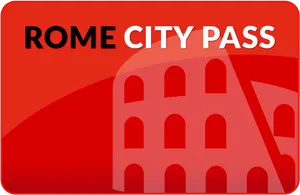 Rome City Pass Card Illustration PNG Image