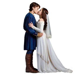 Romeo And Juliet Kiss Png Epr PNG Image