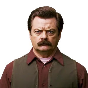 Ron Swanson Avatar Png Vps PNG Image