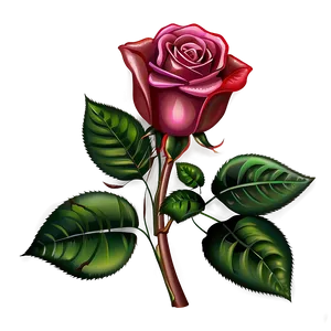 Rose Clipart D PNG Image