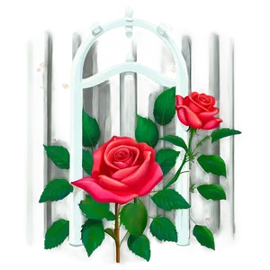 Rose Garden Clipart Png Daj PNG Image