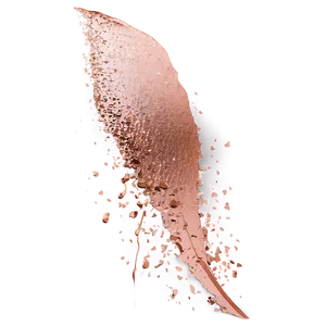 Rose Gold Glitter Splashes Png 1 PNG Image