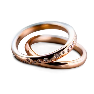 Rose Gold Rings Png 19 PNG Image